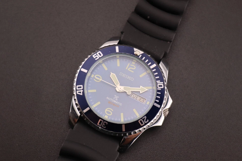 Vintage Seiko Diver's Look Automatic Rotating Bezel 6309 D/D  Men's Wrist Watch - Image 4 of 4