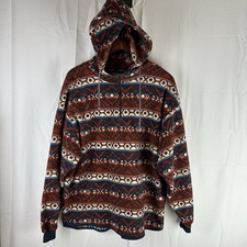 PURE WATER Aztec Southwestern Fleece 1/4 Zip ...