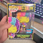 Funko Pop! Blacklight Jimi Hendrix #239 2021 Fall Convention Exclusive