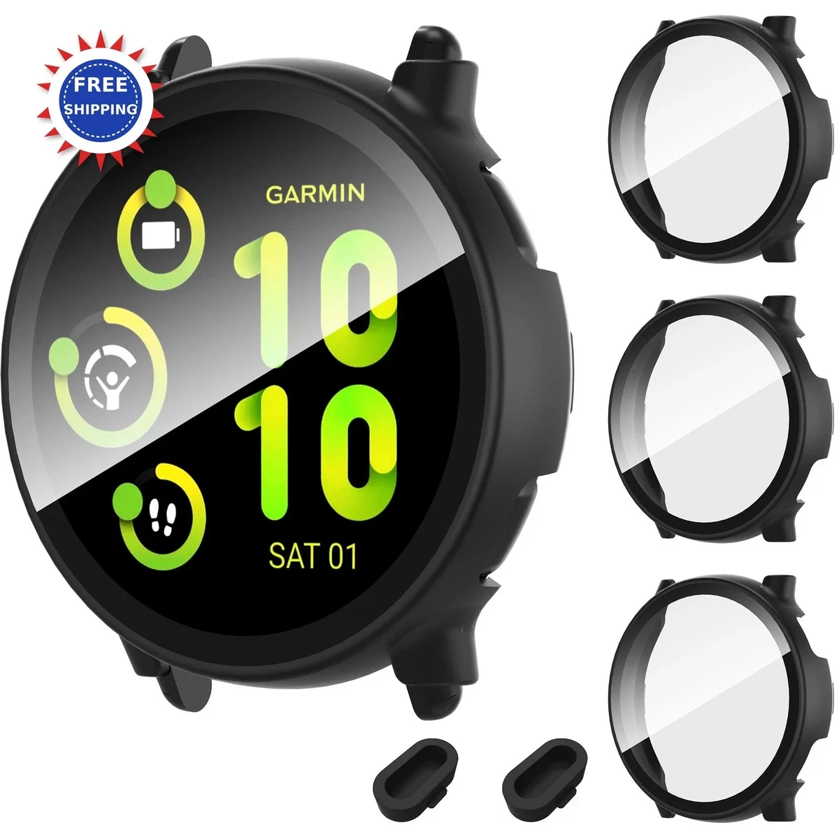 Brotect Pellicola Protettiva In Vetro Ibrido AirGlass Per Garmin Quatix 5 – Durezza 9H, Anti-impronta, Made In Germany - 5