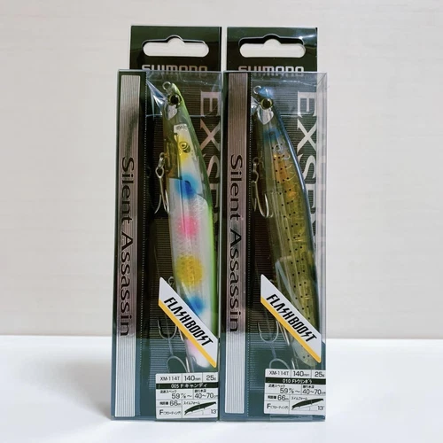 Shimano Silent Assassin Flash Boost 140 F 2-piece set Japan Import Lure NEW