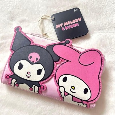Loungefly Sanrio My Melody Kuromi Long Wallet Sparkly New Japan Exclusive