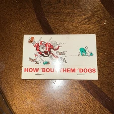 Vintage Rare University Of Georgia Unstruck Matchbook UGA College Football 1981