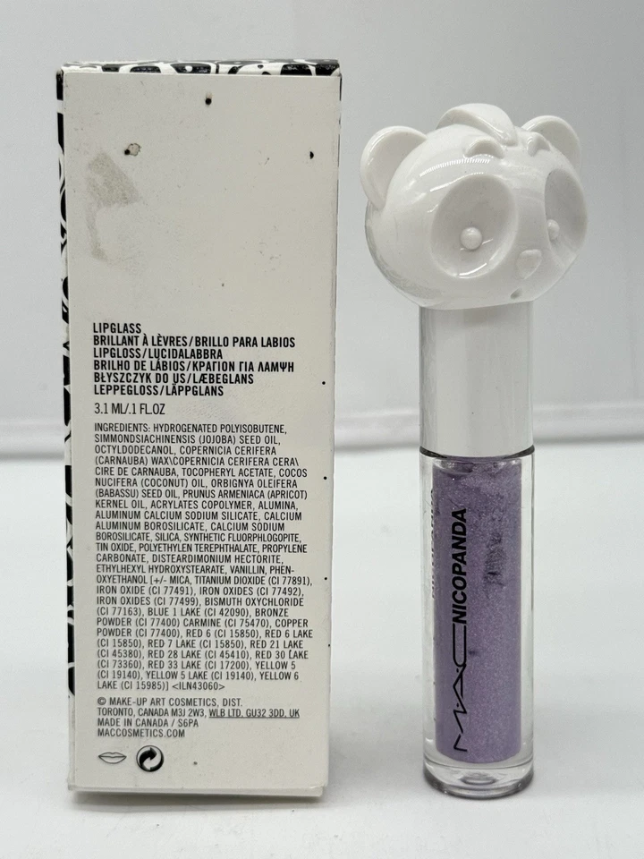 MAC Cosmetics NicoPanda Limited-Edition Collection LipGlass *Glitter Parade* - Image 3 of 4