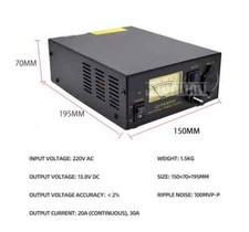 DC Regulated Switching Power Supply for Vehicle-mounted Radio Base Station
