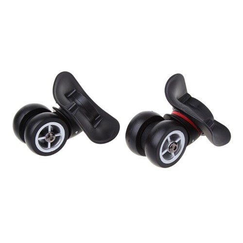 2x Suitcase Luggage Accessories Universal 360 degree Swivel Trolley Wheel - Picture 7 of 10