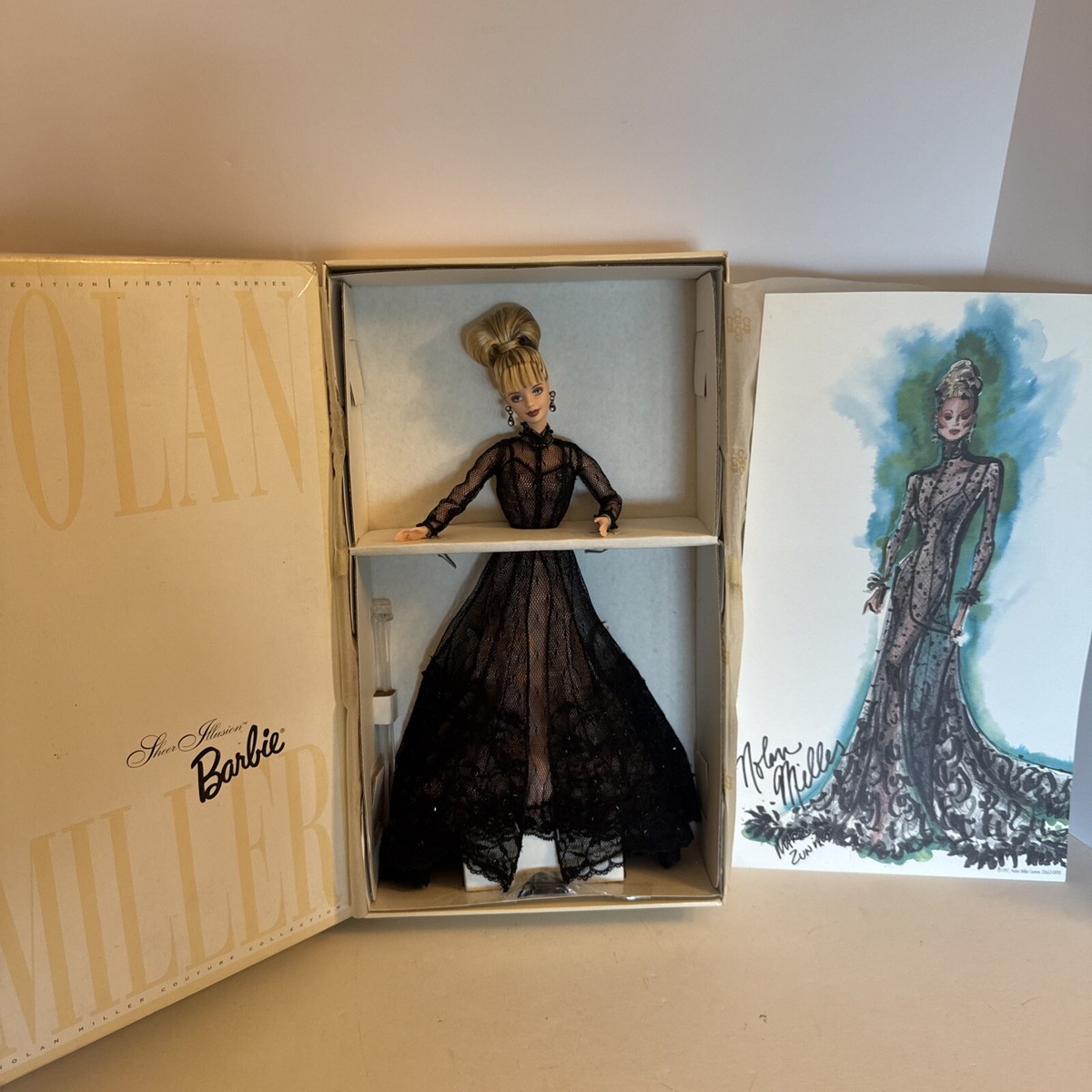 Nolan Miller Sheer Illusion 1998 Barbie Doll for sale online Nolan Miller Sheer Illusion 1998 Barbie Doll for sale online