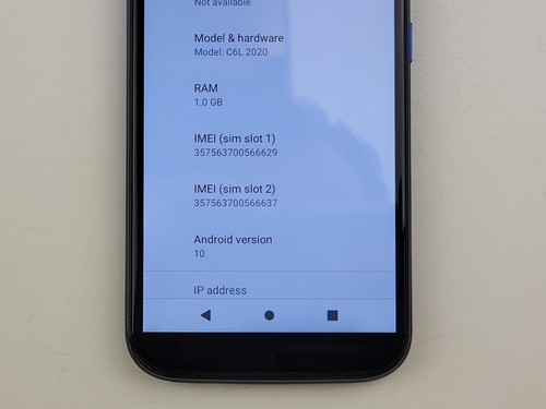 BLU C6L 2020 (C0090WW) 16GB - Blue (GSM Unlocked) - *PLEASE READ* - J9348 - Picture 3 of 8