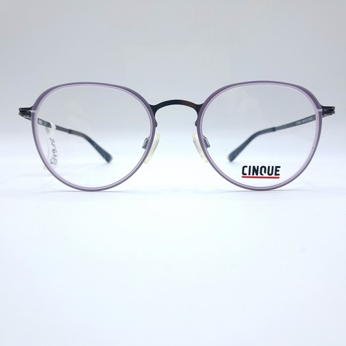 Cinque Panto Eyeglasses 11018-3 Extra Light 49□20 140 Gray/Lilac