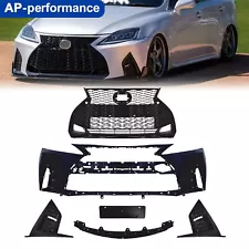 For 2006-2013 Lexus IS IS250 IS350 Conversion to 21+ F-Sport Front Bumper Kit
