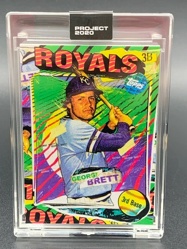 Topps Project 2020 #55 George Brett by Tyson Beck Kansas City Royals w/ Box 
