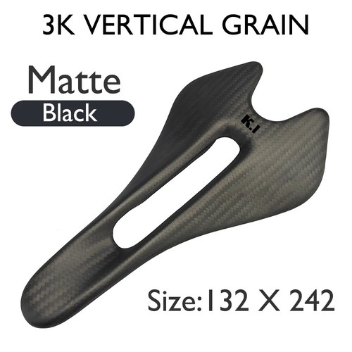 Carbon Saddle Ultra Light Gravel Road Bicycle Mountain Bike Front Seat Cushion - Picture 10 of 42