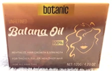 Botanic UNREFINED Batana Oil 100% Revitalize Hair Growth Strength All Hair Types