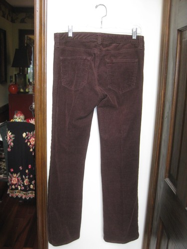 Gap Corduroy Pants Womens Size 28p Brown 1969 Perfect Boot Cut Retro Classic 90s - Picture 10 of 10