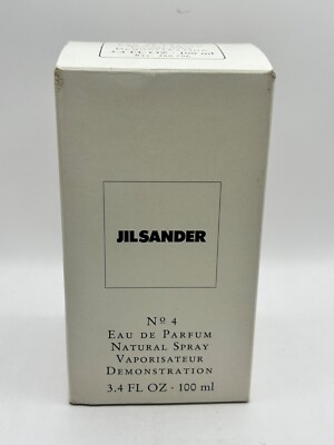 JILSANDER NO.4 CLASSIC 100ML EDP SPRAY (NEW WITH WHITE BOX)