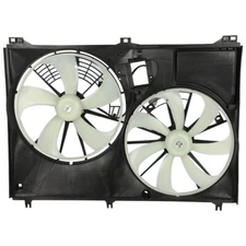 Radiator Condenser Cooling Fan Assembly For 2014-2017 Toyota Highlander