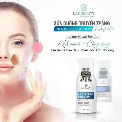 Las Beauty Skin Perfect Emulsion Grape Seaweed Lotion 50ml Free Shipping - Picture 5 of 6