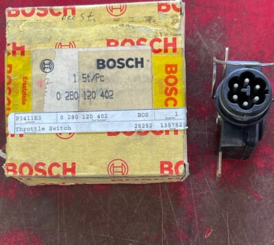 ひ　0226 BMW M20 Throttle Valve Switch Bosch 13631707320 0280120402