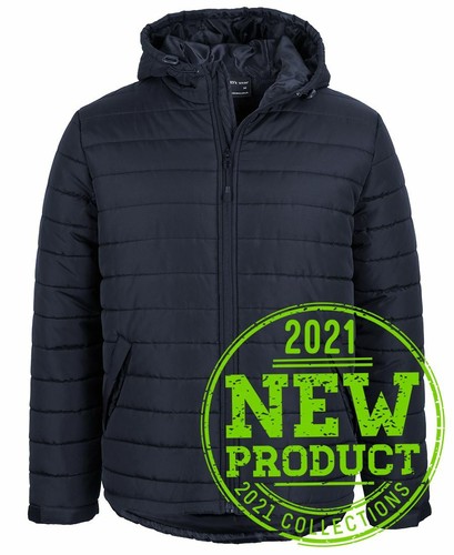 Jb's wear Hooded Puffer Jacket with Polyester Pongee shell & polyester lining - Picture 2 of 14