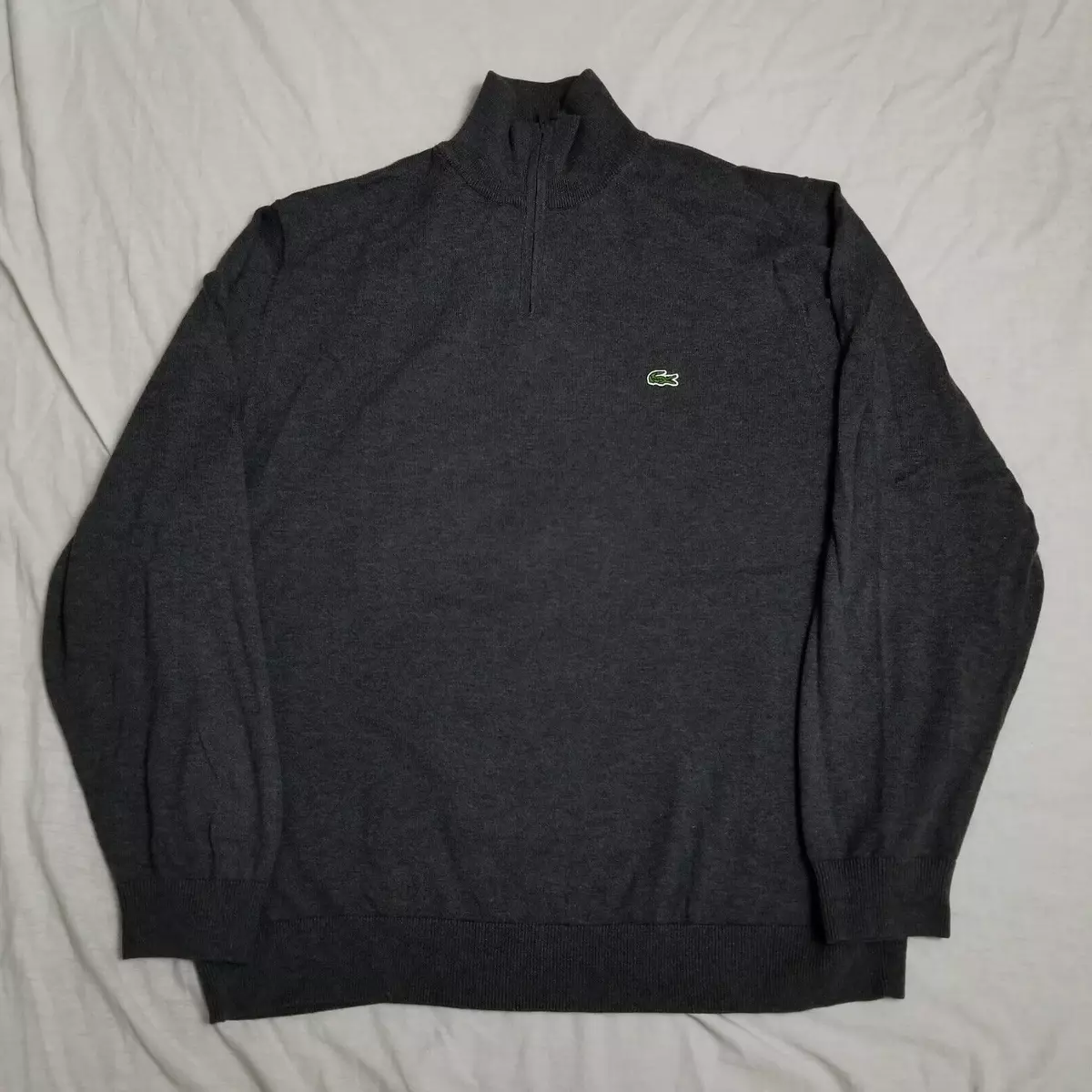 Half zip sweater lacoste sale