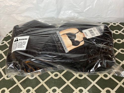 Delta Burke Intimates Jacquard Mesh Molded Bra Sz 42D Black DB5039 New W/ Tags! - Picture 3 of 5