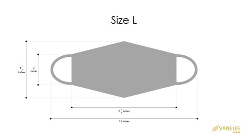 Face Mask Mesh Fabric (pack of 3) filter built-in face mask - Picture 11 of 12