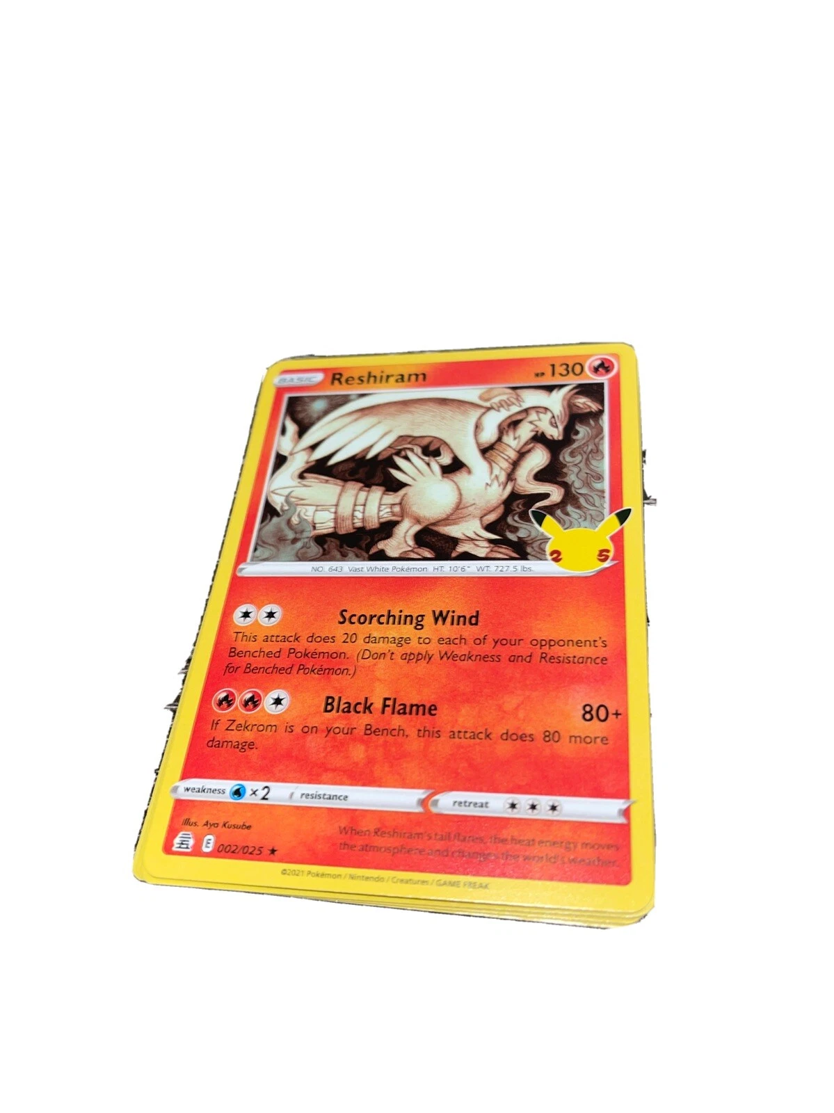 Reshiram 113/114 Celebrations: Classic Collection for sale | eBay
