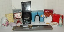 Avon Lot Vintage Soap Egg Watch De-Icers Magnet Mirrors Teddy Goose Fairy Bear