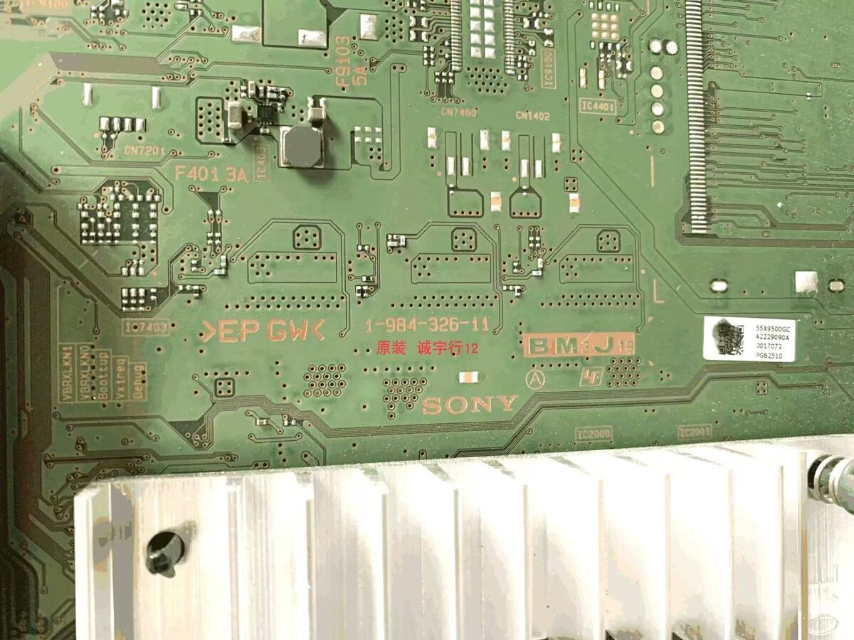 Sony KD-55X9500G motherboard 1-984-326-11 suitable for Sony KD-55X9500G motherboard 1-984-326-11 suitable for