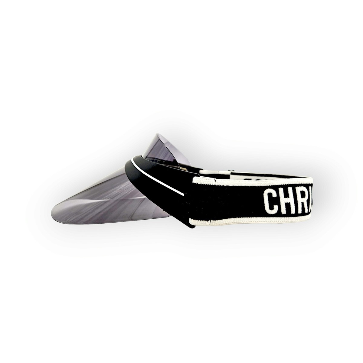 CHRISTIAN DIOR - Club1 0H3 J'ADIOR Tennis Gray Sun Visor CHRISTIAN DIOR - Club1 0H3 J'ADIOR Tennis Gray Sun Visor