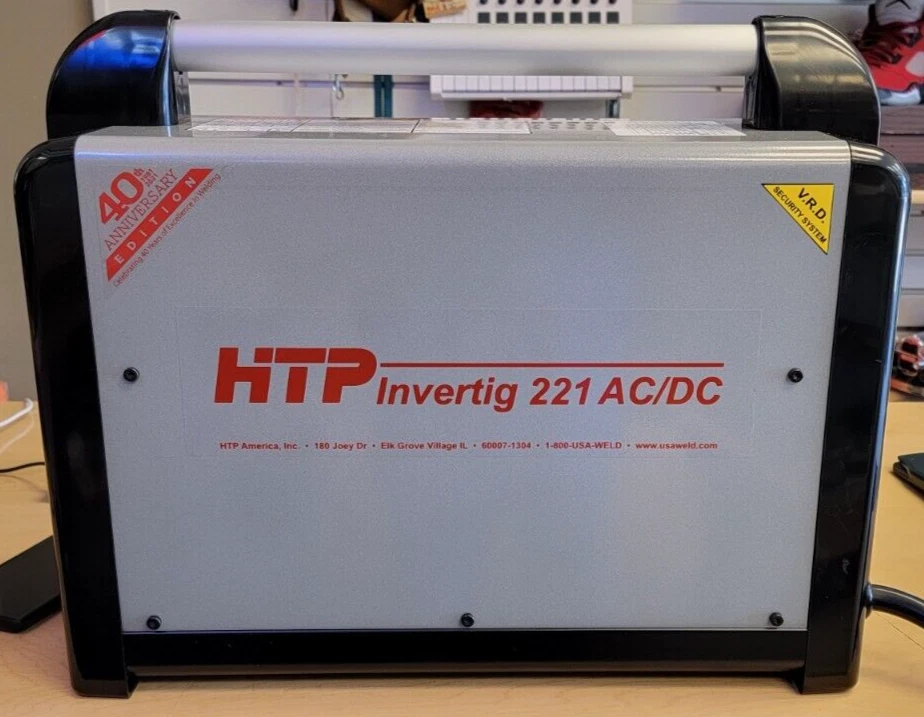 HTP America Invertig 221 AC DC TIG Welding Machine plus accessories open box