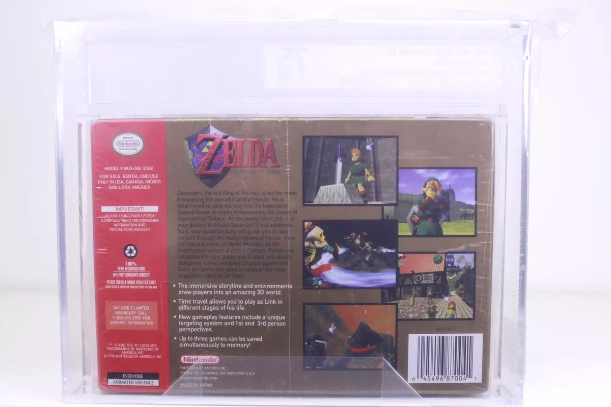 Legend of Zelda: Ocarina of Time Value - GoCollect (nintendo-64-legend-of- zelda-ocarina-of-time )