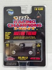1940 FORD P/U BLACK ISSUE 157 RACING CHAMPIONS MINT MOTOR TREND TRUCK 1998