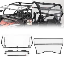 Front Flip Windshield + Rear Window for 2020-2024 CFMOTO ZForce 950 HO EX Sport