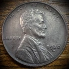 1930-D Lincoln Wheat Penny Cent AU Obverse TONED Black