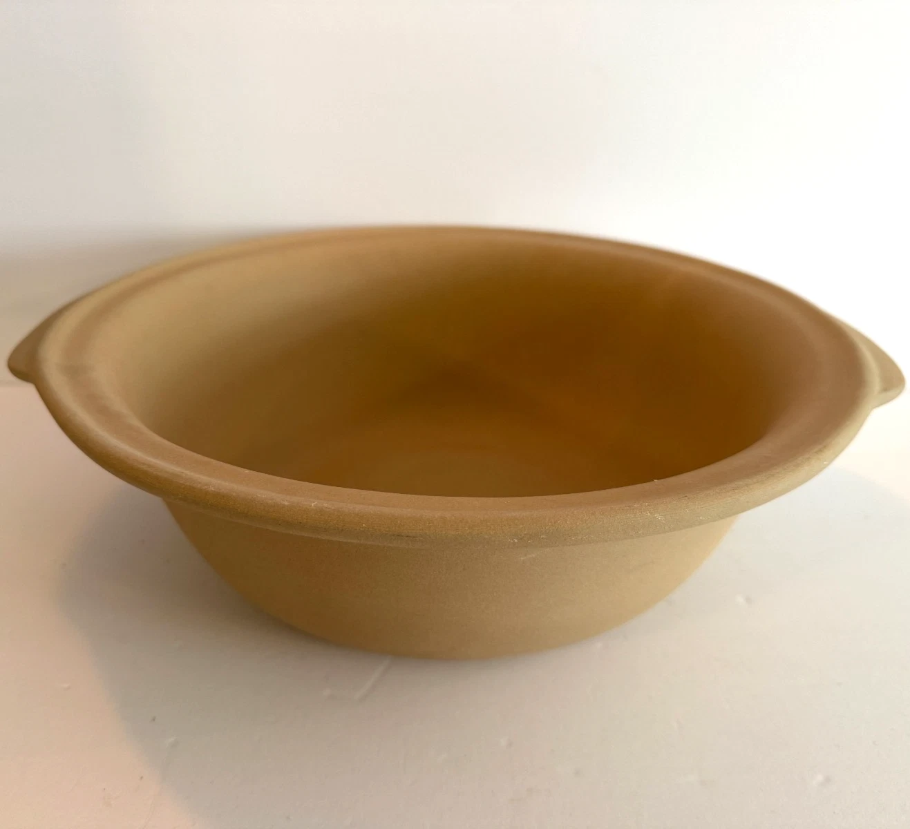 Vintage Pampered Chef Heritage Collection K Stoneware Mixing Bowl USA 12.5”