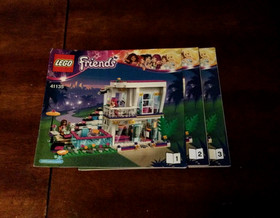 LEGO FRIENDS: Livi's Pop Star House (41135) W/INSTRUCTIONAL MANUAL 100% COMPLETE
