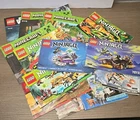 Lego Instruction Manuals lot of 14 Ninjago Minecraft Star Wars