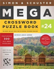 Simon & Schuster Mega Crossword Puzzle Book #24 (Paperback or Softback)