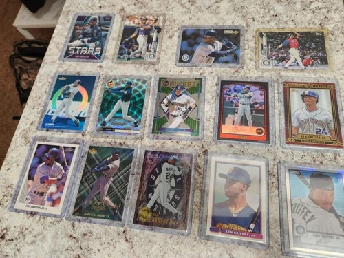 Ken Griffey Jr. Ichiro Suzuki Card Lot Topps Upper Deck