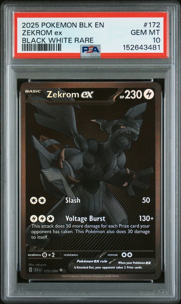 Pokémon TCG Professional Sports Authenticator (PSA) Black & White
