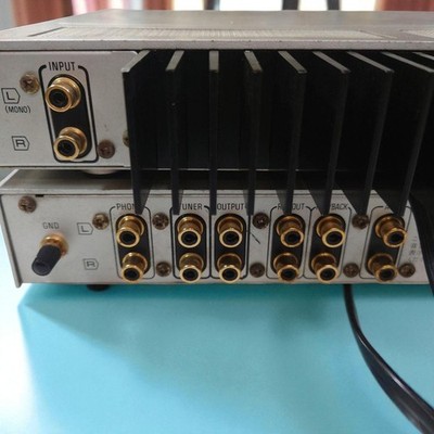 Technics SE-C01 DC Power Amplifier 80W + SU-C01 Preamp Vintage