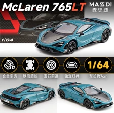 McLaren 765LT 1/64 MASSDI Models Diecast Model Car NEW