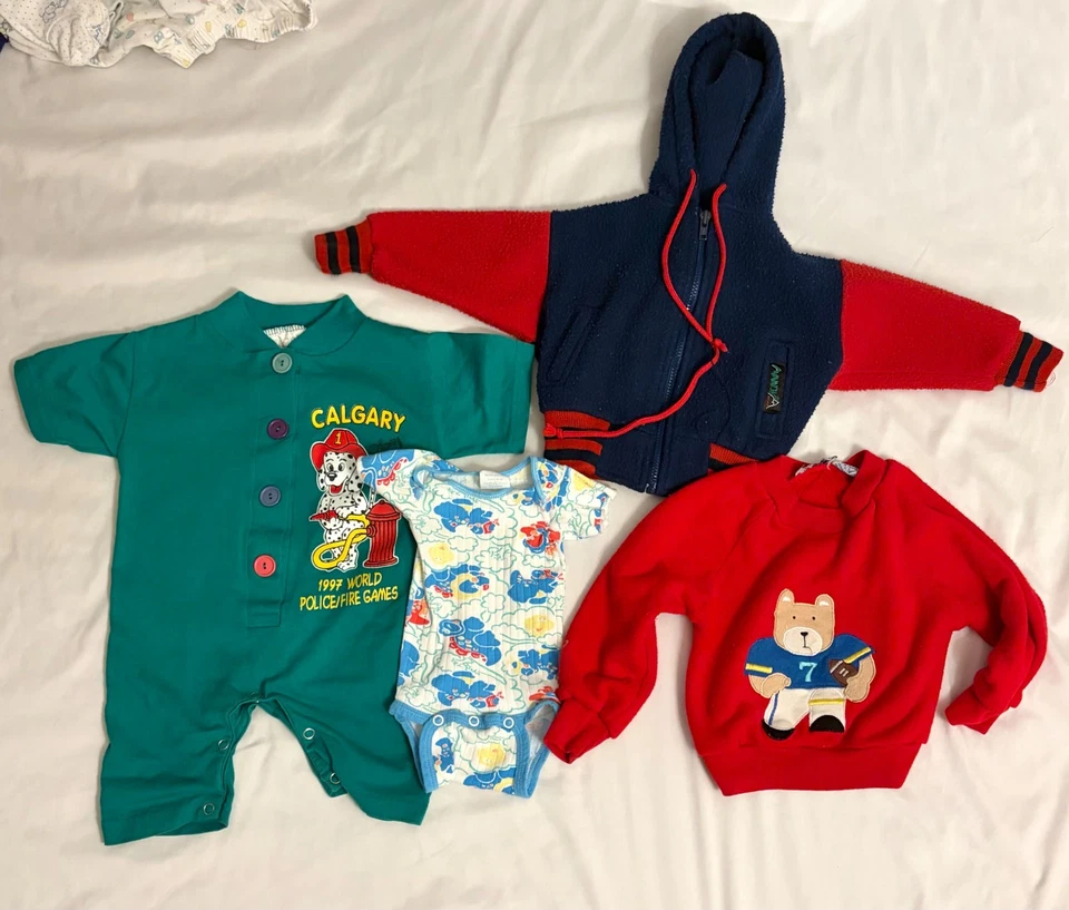 Lote de 39 piezas de ropa mixta vintage para bebé niño Disney Dior Carter’s Healthtex + Más Foto 4 de 4