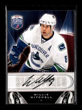 2009-10 Upper Deck Be A Player #S-WM Willie Mitchell Signatures