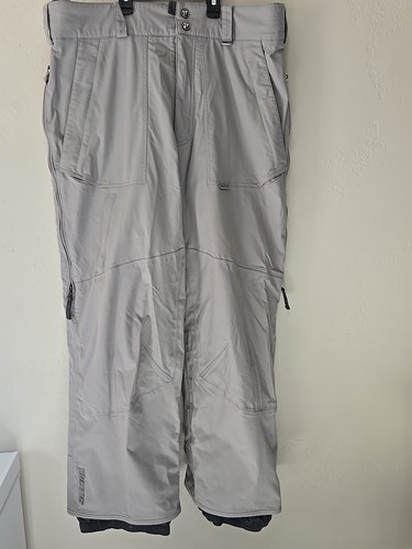 Burton Tactic Snowboard Pants Men’s L Gray Waterproof Ski Snow Outerwear Winter - Picture 11 of 22