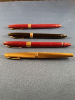 Three Sheaffer Snorkel Fountain Pens Need Repair Plus one more