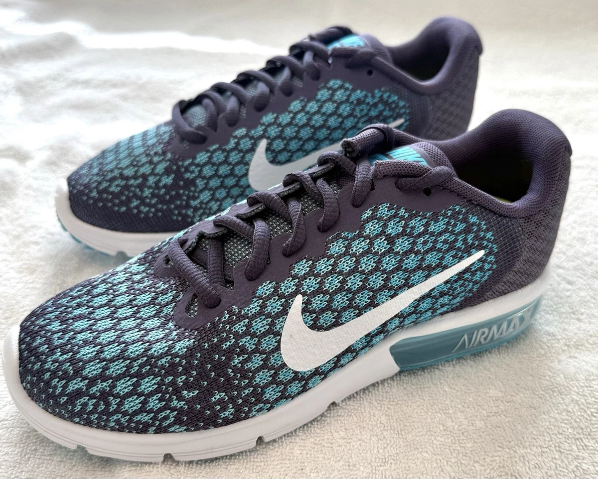Nike Air Max Sequent 2 Men\'s‎ Running Shoes Navy Blue Size 12 Nike Air Max Sequent 2 SKU:8803192 - YouTube main image 3