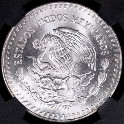 1983 Mo Mexico 1 Onza Silver Libertad NGC BU .999 Fine Coin | eBay