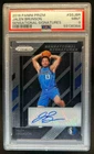 2018-19 Prizm Jalen Brunson Sensational Signatures Auto RC #SS-JBR PSA 9